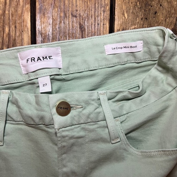 Frame Le Crop Mini Boot Jeans Size 27 - Picture 2 of 3